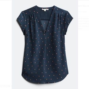 Lillian v-neck blouse